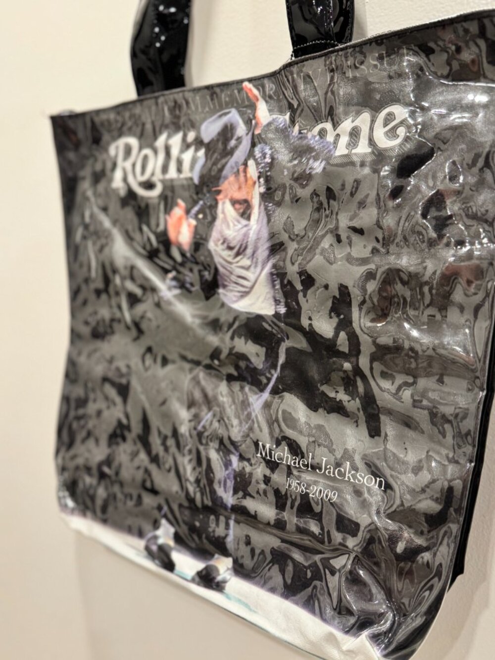NWT Limited Edition Michael Jackson Rolling Stone Tote Bag – Legacy MJ Cover - Picture 4 of 9
